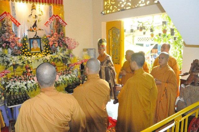 TP. HCM: Lễ giỗ tổ khai sơn chùa Huệ Quang