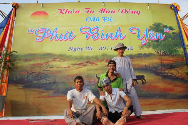 Long An: Chùa Khánh Ninh - Không khí chuẩn bị khoá tu mùa đông