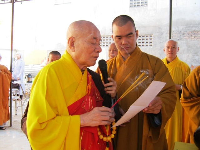 Khánh Hòa: Lễ đặt đá đại trùng tu chùa Nghĩa Quang