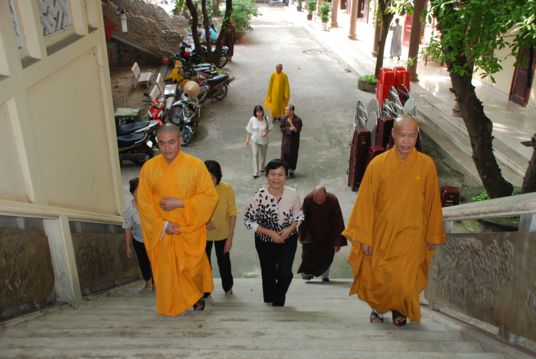 Trung Ương GHPGVN và Phu nhân Chủ tịch nước CHXHCNVN lễ viếng Chung thất Cố Trưởng Lão HT. Thích Minh Châu