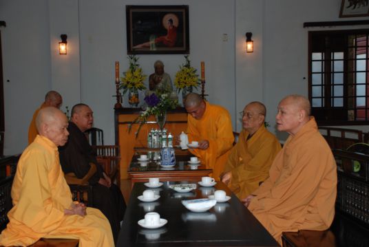 Trung Ương GHPGVN và Phu nhân Chủ tịch nước CHXHCNVN lễ viếng Chung thất Cố Trưởng Lão HT. Thích Minh Châu