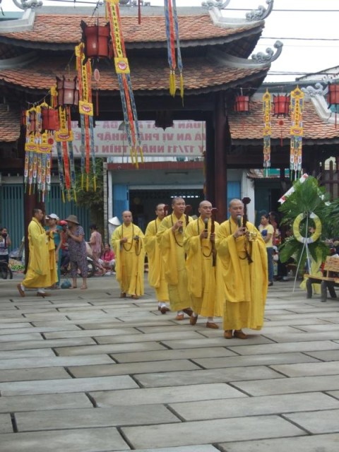 Lễ an vị Phật Niết-bàn tại chùa Long Vân