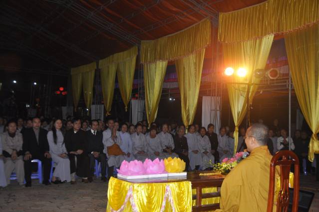 Hà Tĩnh: Long trọng tổ chức Đại lễ lạc thành, an vị tượng Phật tại chùa Phong Phạn