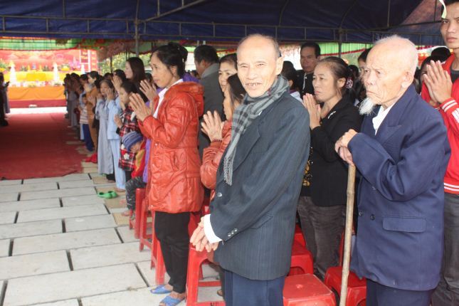 Hà Tĩnh: Lễ &quot;cầu&quot; được an tại ngôi chùa Tịnh Pháp