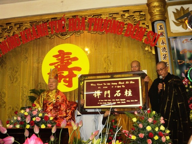 Khánh Hòa: Lễ Chúc Thọ HT.Thích Trí Tâm