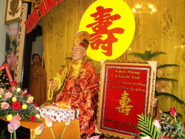 Khánh Hòa: Lễ Chúc Thọ HT.Thích Trí Tâm