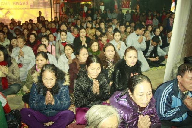 Hà Tĩnh: Long trọng tổ chức Đại lễ lạc thành, an vị tượng Phật tại chùa Phong Phạn