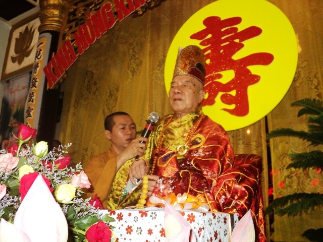 Khánh Hòa: Lễ Chúc Thọ HT.Thích Trí Tâm