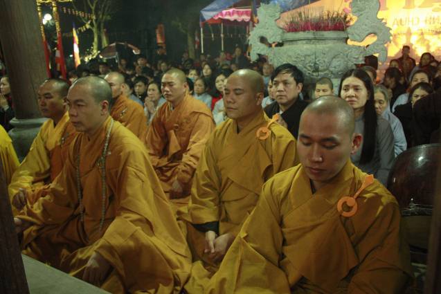 Hà Tĩnh: Long trọng tổ chức Đại lễ lạc thành, an vị tượng Phật tại chùa Phong Phạn