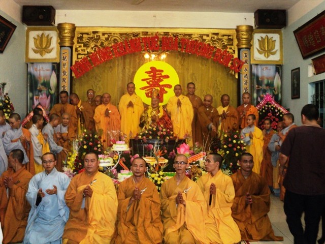 Khánh Hòa: Lễ Chúc Thọ HT.Thích Trí Tâm