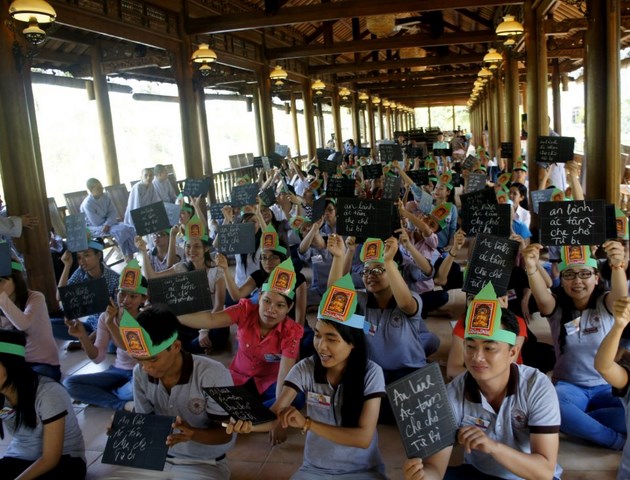 TPHCM: Thanh niên Phật tử tham gia Khóa tu Giã Từ Huyễn Mộng
