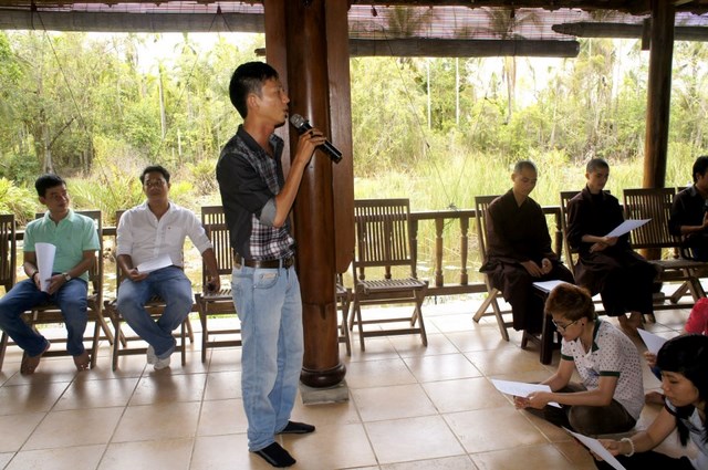 TPHCM: Thanh niên Phật tử tham gia Khóa tu Giã Từ Huyễn Mộng