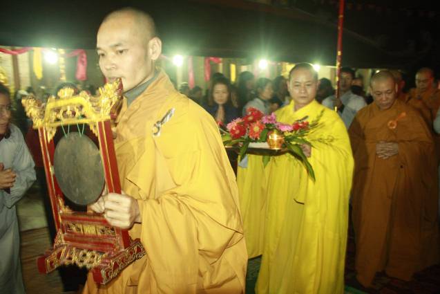 Hà Tĩnh: Long trọng tổ chức Đại lễ lạc thành, an vị tượng Phật tại chùa Phong Phạn
