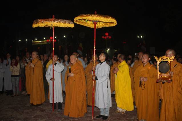 Hà Tĩnh: Long trọng tổ chức Đại lễ lạc thành, an vị tượng Phật tại chùa Phong Phạn