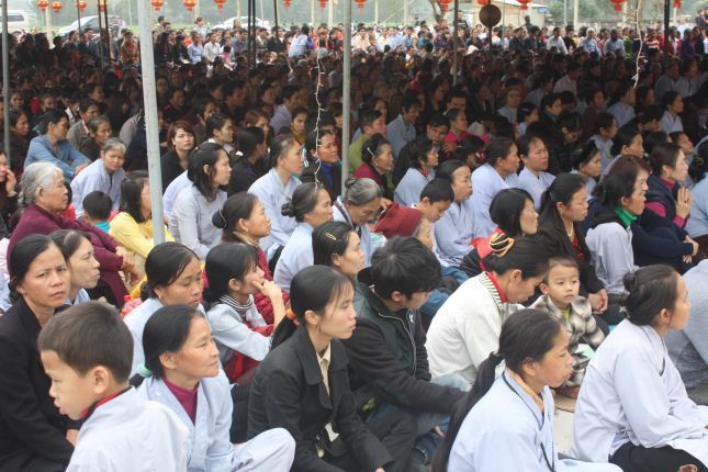 Hà Tĩnh: Lễ &quot;cầu&quot; được an tại ngôi chùa Tịnh Pháp