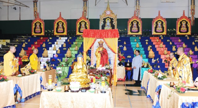 Chùa Thiên Trúc, Hoa Kỳ tổ chức đàn tràng Dược Sư Thất Châu Mạn Đà La