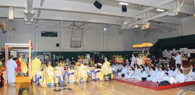 Chùa Thiên Trúc, Hoa Kỳ tổ chức đàn tràng Dược Sư Thất Châu Mạn Đà La