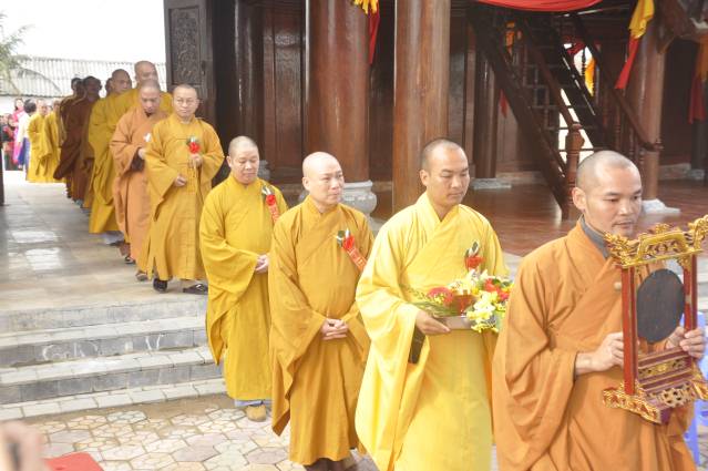 Hà Tĩnh: Long trọng tổ chức Đại lễ lạc thành, an vị tượng Phật tại chùa Phong Phạn