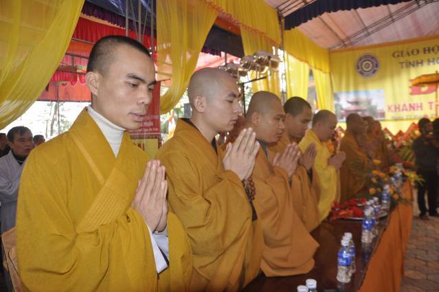 Hà Tĩnh: Long trọng tổ chức Đại lễ lạc thành, an vị tượng Phật tại chùa Phong Phạn