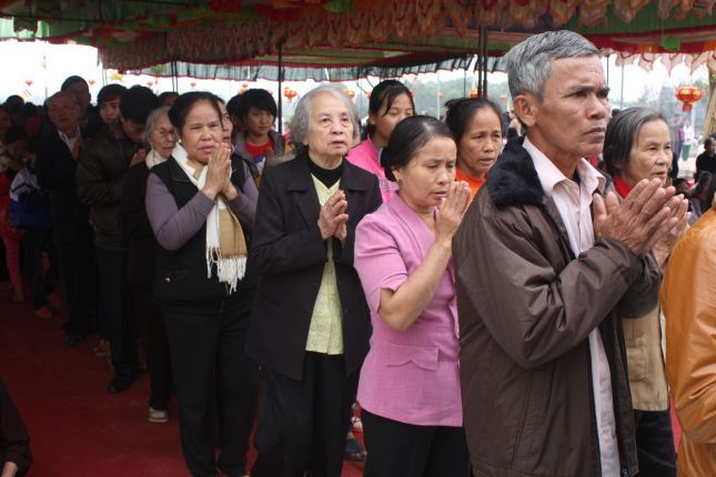 Hà Tĩnh: Lễ &quot;cầu&quot; được an tại ngôi chùa Tịnh Pháp