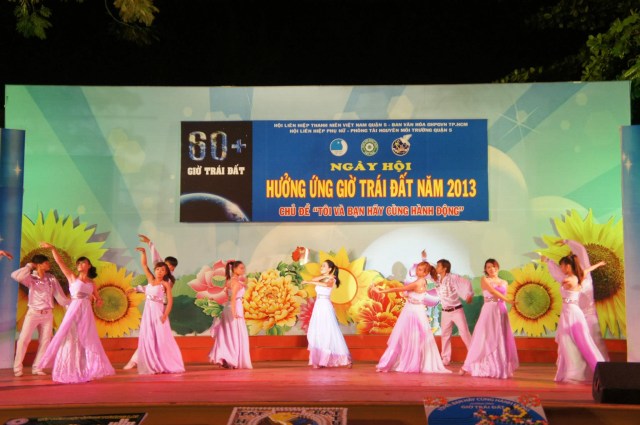 BVH THPG TP.HCM thực hiện Giờ Trái Đất &quot;Tôi và bạn cùng đồng hành&quot;