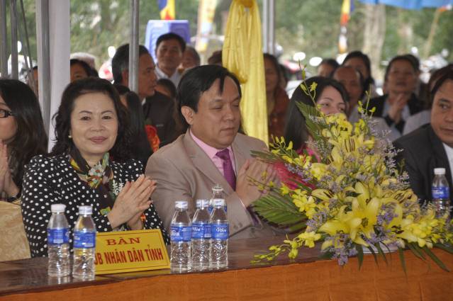 Hà Tĩnh: Long trọng tổ chức Đại lễ lạc thành, an vị tượng Phật tại chùa Phong Phạn