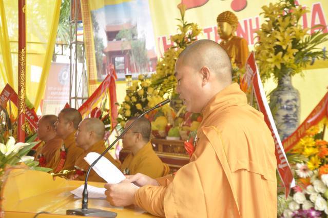 Hà Tĩnh: Long trọng tổ chức Đại lễ lạc thành, an vị tượng Phật tại chùa Phong Phạn