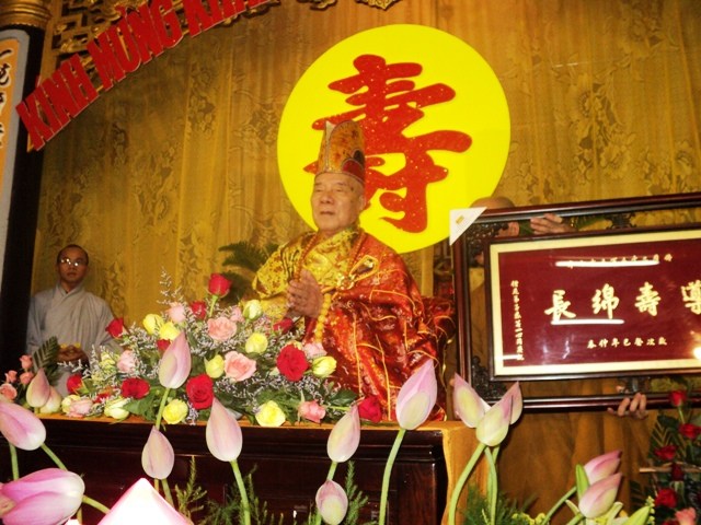 Khánh Hòa: Lễ Chúc Thọ HT.Thích Trí Tâm