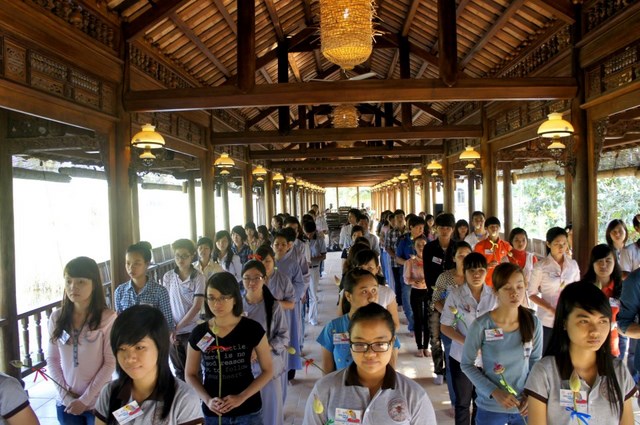 TPHCM: Thanh niên Phật tử tham gia Khóa tu Giã Từ Huyễn Mộng