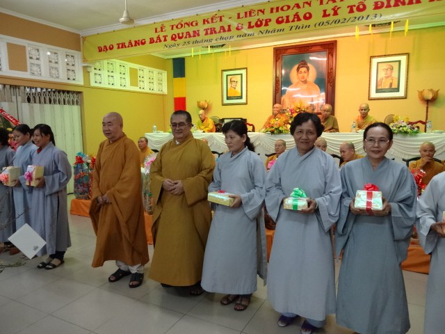 Tổ Đình Ấn Quang tổng kết tất niên Đạo tràng tu học &amp; Lớp giáo lý