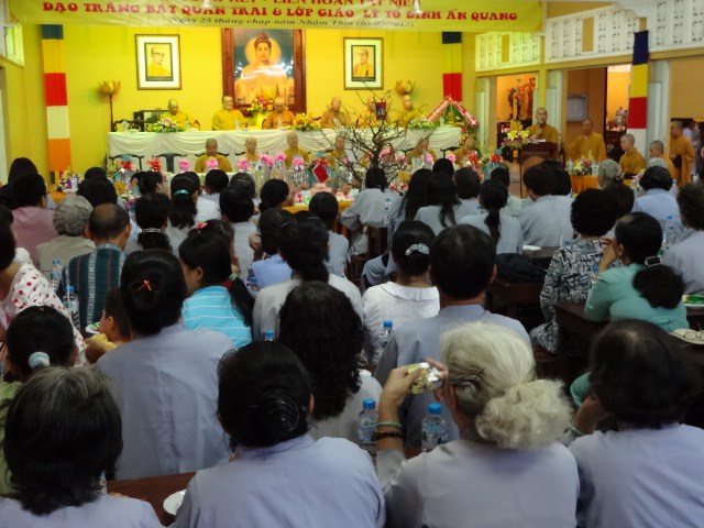 Tổ Đình Ấn Quang tổng kết tất niên Đạo tràng tu học &amp; Lớp giáo lý