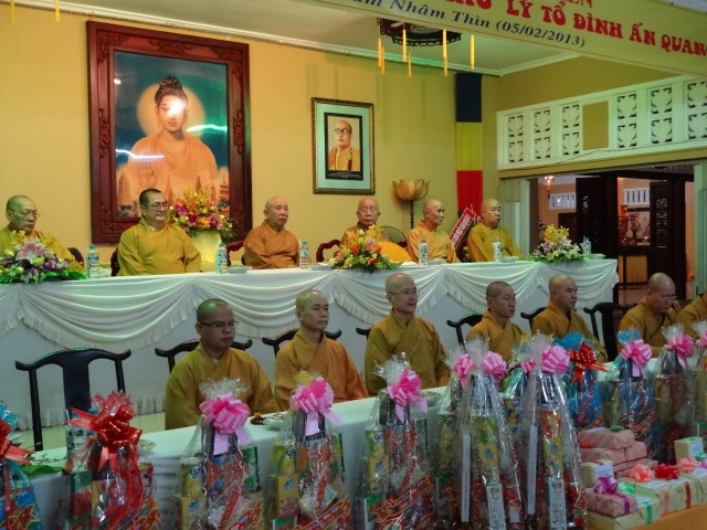 Tổ Đình Ấn Quang tổng kết tất niên Đạo tràng tu học &amp; Lớp giáo lý