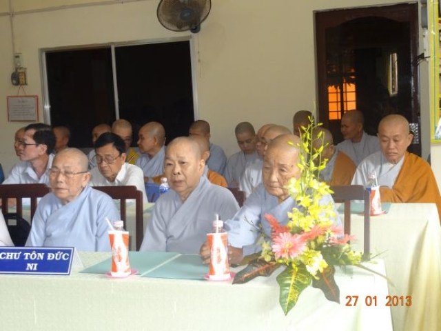 Đồng Tháp: Ban Trị sự Phật giáo tổ chức Hội nghị tổng kết công tác Phật sự năm 2012