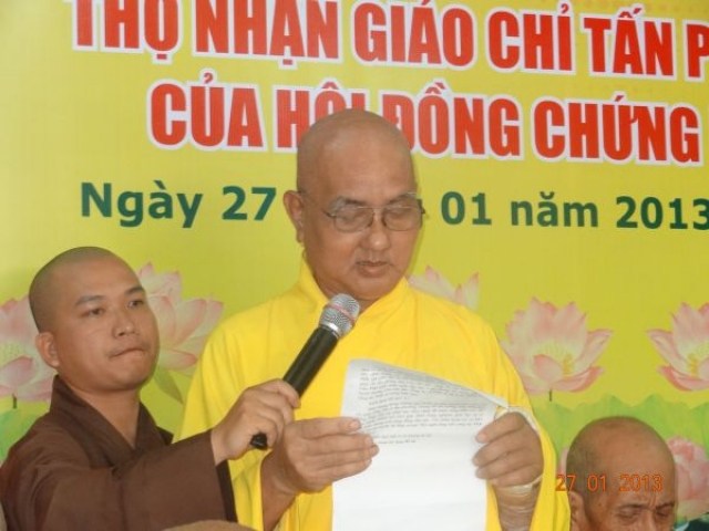 Đồng Tháp: Ban Trị sự Phật giáo tổ chức Hội nghị tổng kết công tác Phật sự năm 2012