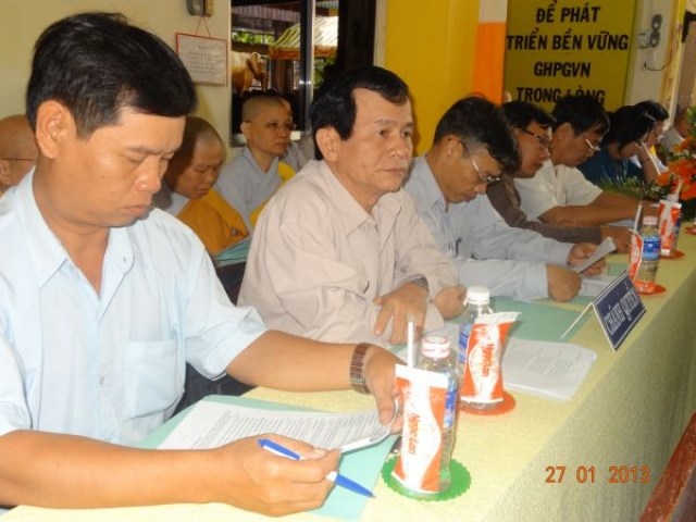 Đồng Tháp: Ban Trị sự Phật giáo tổ chức Hội nghị tổng kết công tác Phật sự năm 2012