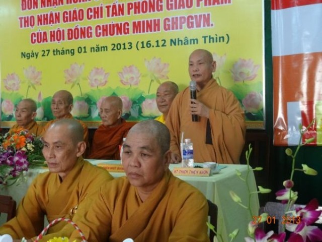 Đồng Tháp: Ban Trị sự Phật giáo tổ chức Hội nghị tổng kết công tác Phật sự năm 2012