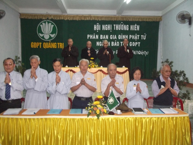 Quảng Trị: Phân ban Gia Đình Phật Tử tổ chức Hội Nghị Thường Niên