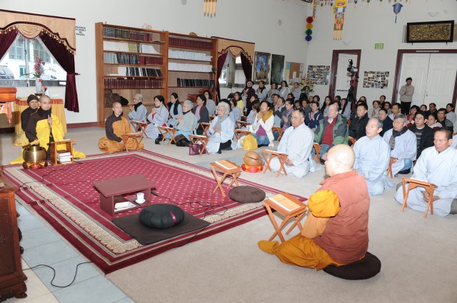 Chùa Phổ Từ, Hayward, Hoa Kỳ - Ngày tu học đầu năm 2013