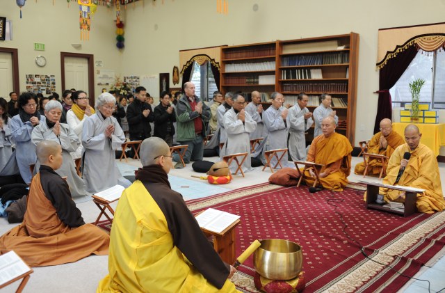 Chùa Phổ Từ, Hayward, Hoa Kỳ - Ngày tu học đầu năm 2013