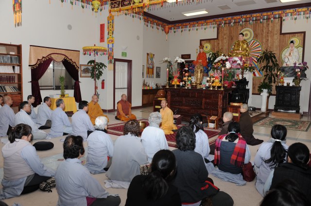 Chùa Phổ Từ, Hayward, Hoa Kỳ - Ngày tu học đầu năm 2013