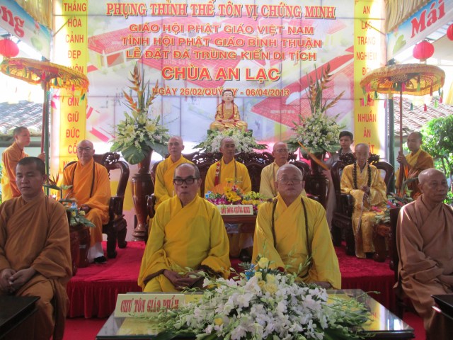 Bình Thuận: Chùa An Lạc tổ chức lễ đặt đá xây dựng Chánh điện