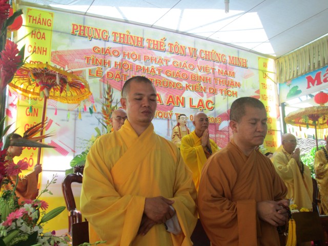 Bình Thuận: Chùa An Lạc tổ chức lễ đặt đá xây dựng Chánh điện