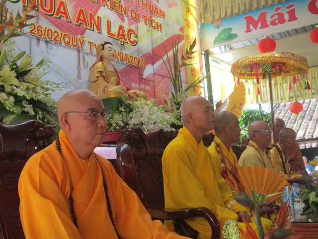 Bình Thuận: Chùa An Lạc tổ chức lễ đặt đá xây dựng Chánh điện