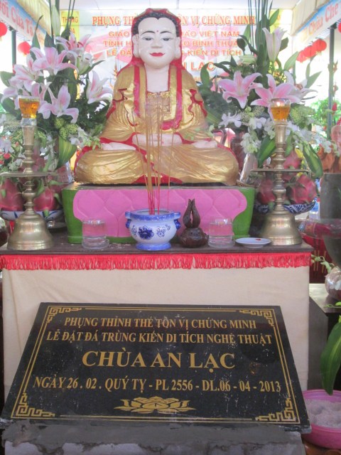 Bình Thuận: Chùa An Lạc tổ chức lễ đặt đá xây dựng Chánh điện
