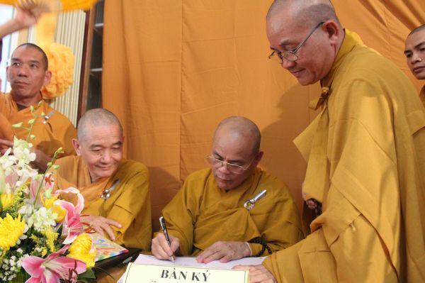 Sơn Thắng: HT. Thích Thanh Hùng cảm đề bài &quot;Thắng Phước&quot;