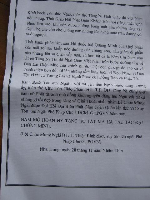 Khánh Hòa: Tổng Kết Phật Sự Năm 2012