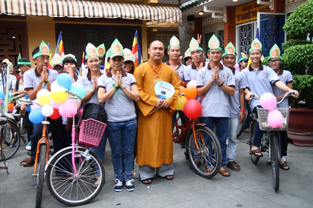 Ban Văn hóa THPG TP. HCM: Diễu hành xe đạp kêu gọi bảo vệ môi trường