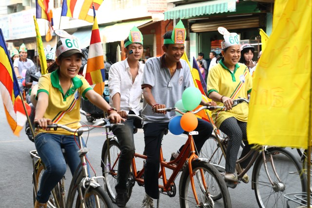 Ban Văn hóa THPG TP. HCM: Diễu hành xe đạp kêu gọi bảo vệ môi trường