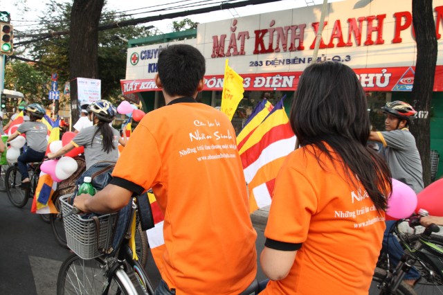 Ban Văn hóa THPG TP. HCM: Diễu hành xe đạp kêu gọi bảo vệ môi trường