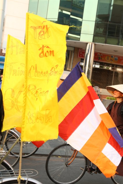 Ban Văn hóa THPG TP. HCM: Diễu hành xe đạp kêu gọi bảo vệ môi trường